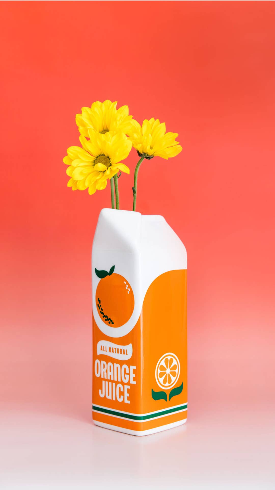 Rise and Shine Orange Juice Vase by Ban.Dō