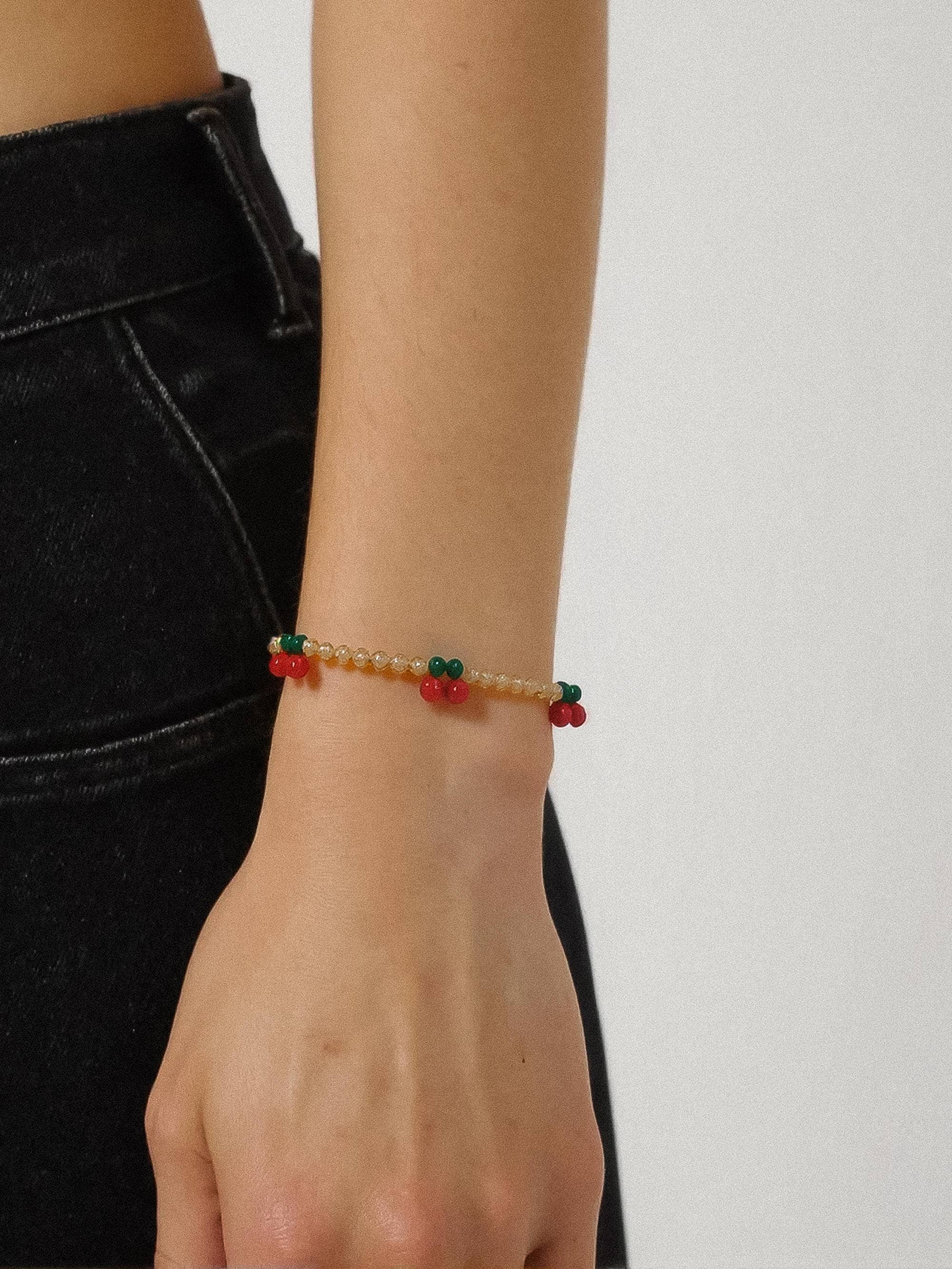 Flânerie - Quentin Handmade Cherry Bracelet