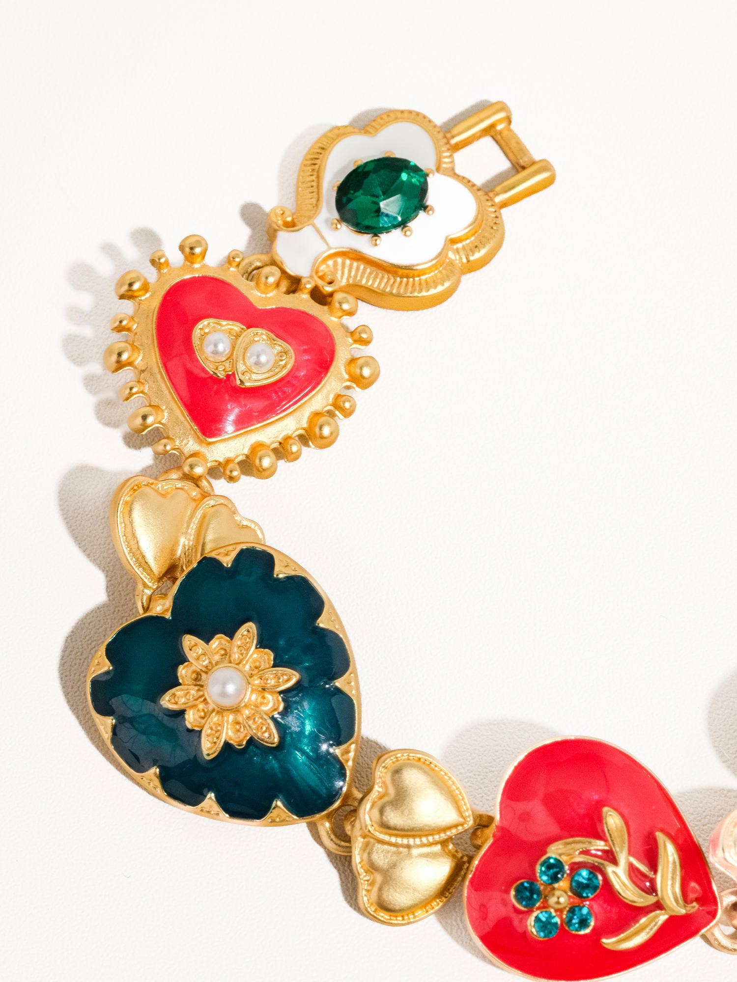 Flânerie - Elysian Boho Heart Bracelet
