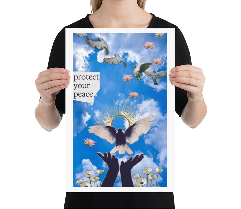 Mixed Mini Protect Your Peace Print
