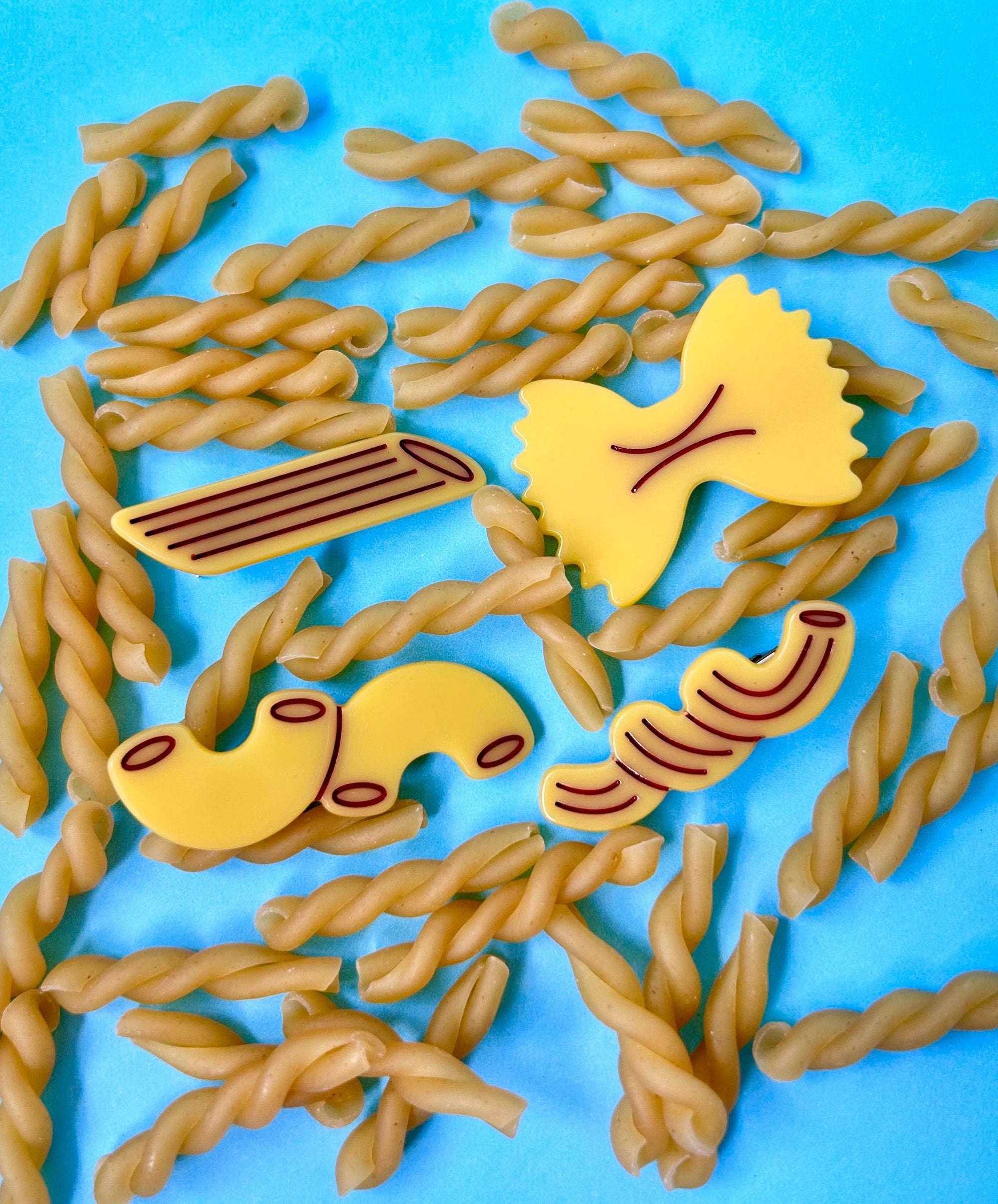 Noodle Mix Hair Clip Set by The Peach Fuzz