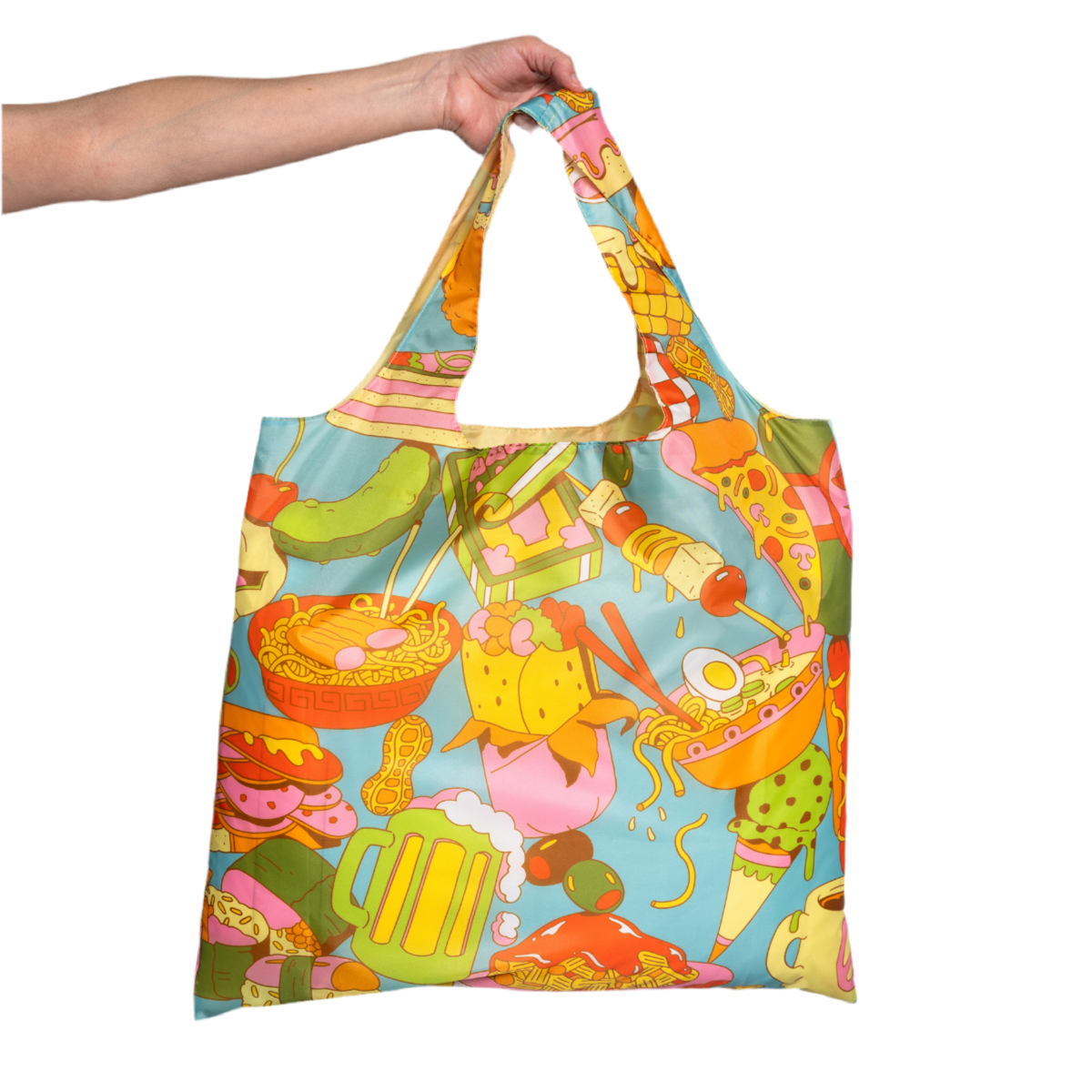 Yellow Owl Workshop - Gourmand Art Sack® by Clay Hickson - Reusable Foodie Tote