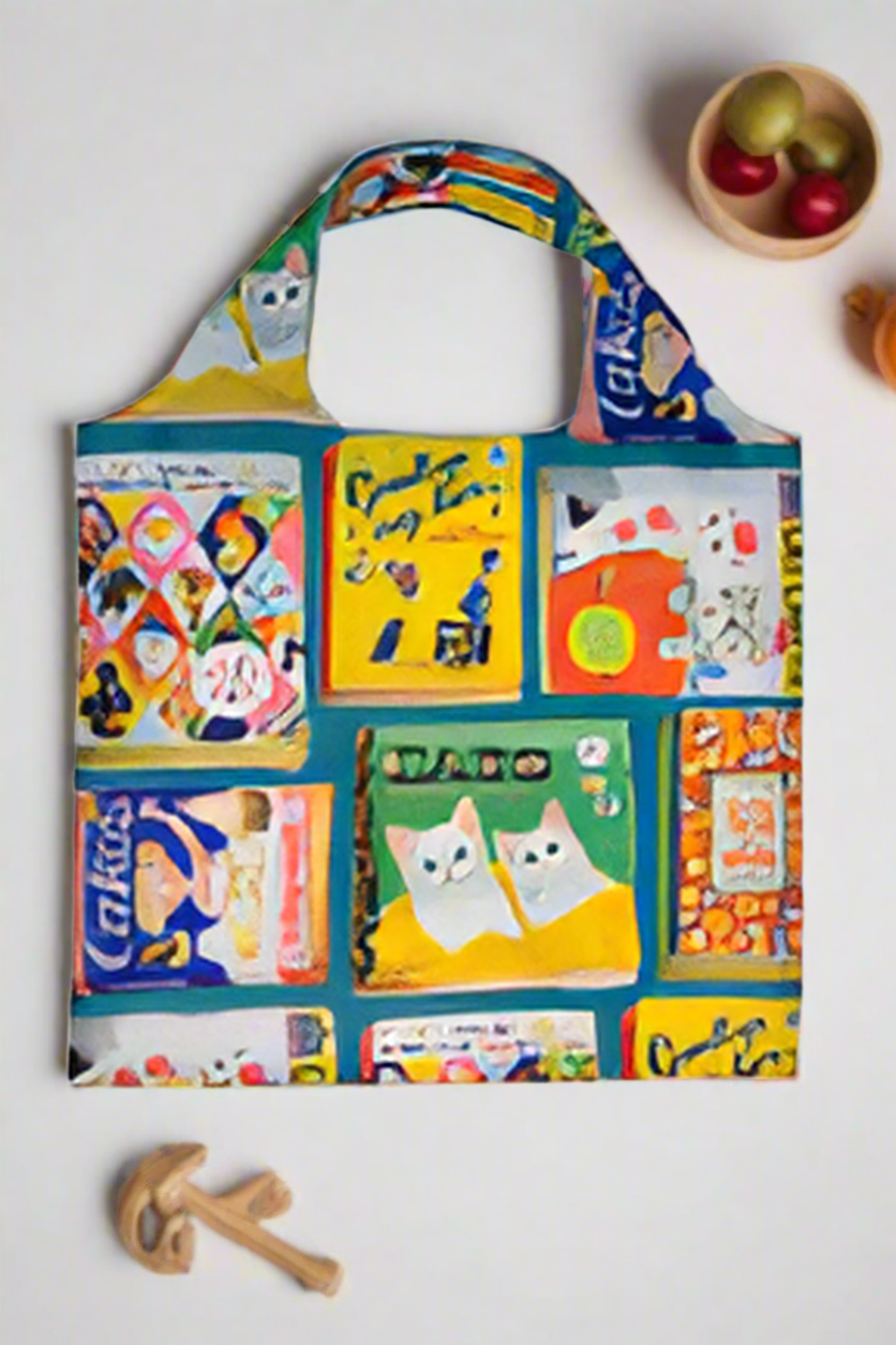 Yellow Owl Workshop - Useless Books Art Sack® by Anna Hoyle - Reusable Tote