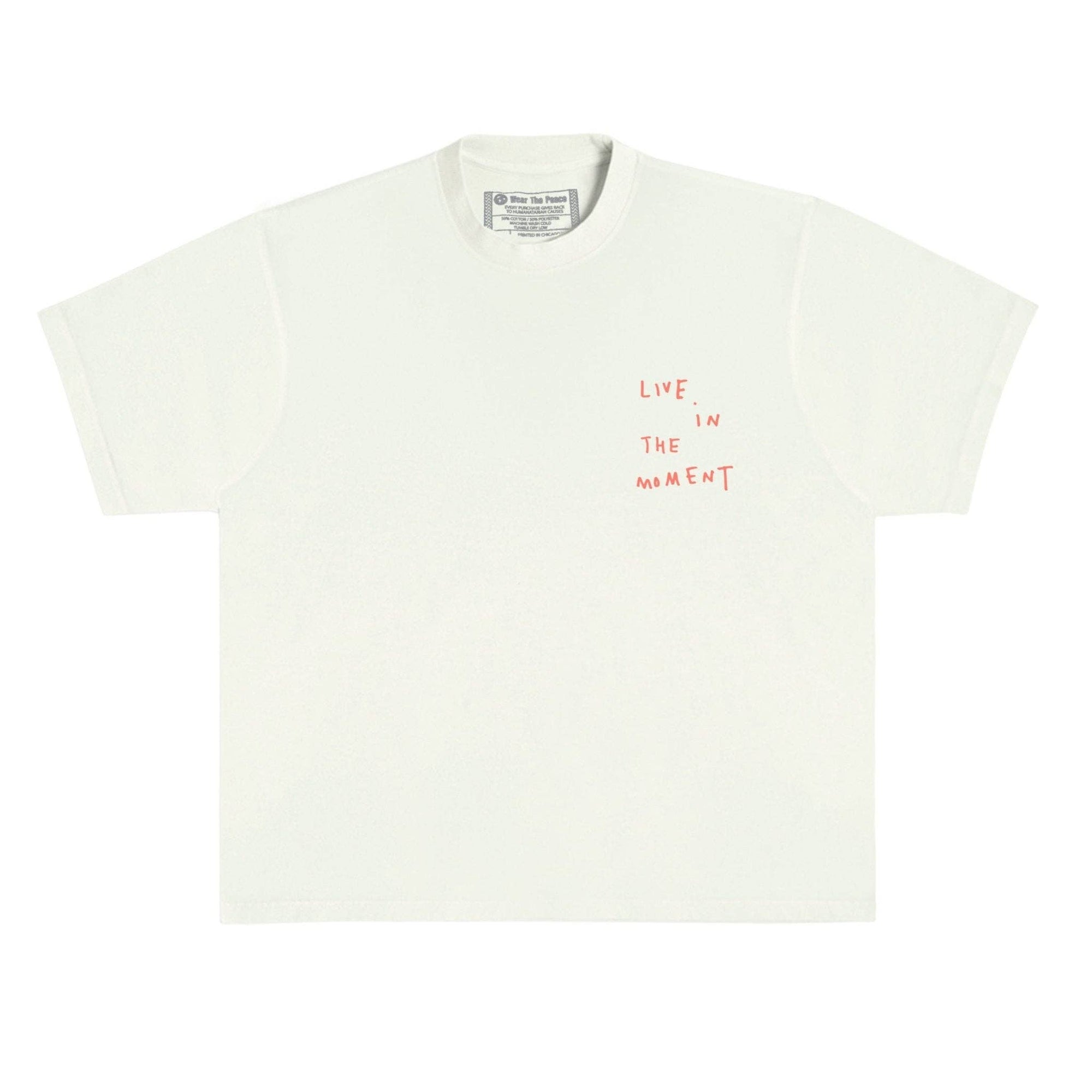 Wear The Peace - Live In The Moment Heavyweight Tee
