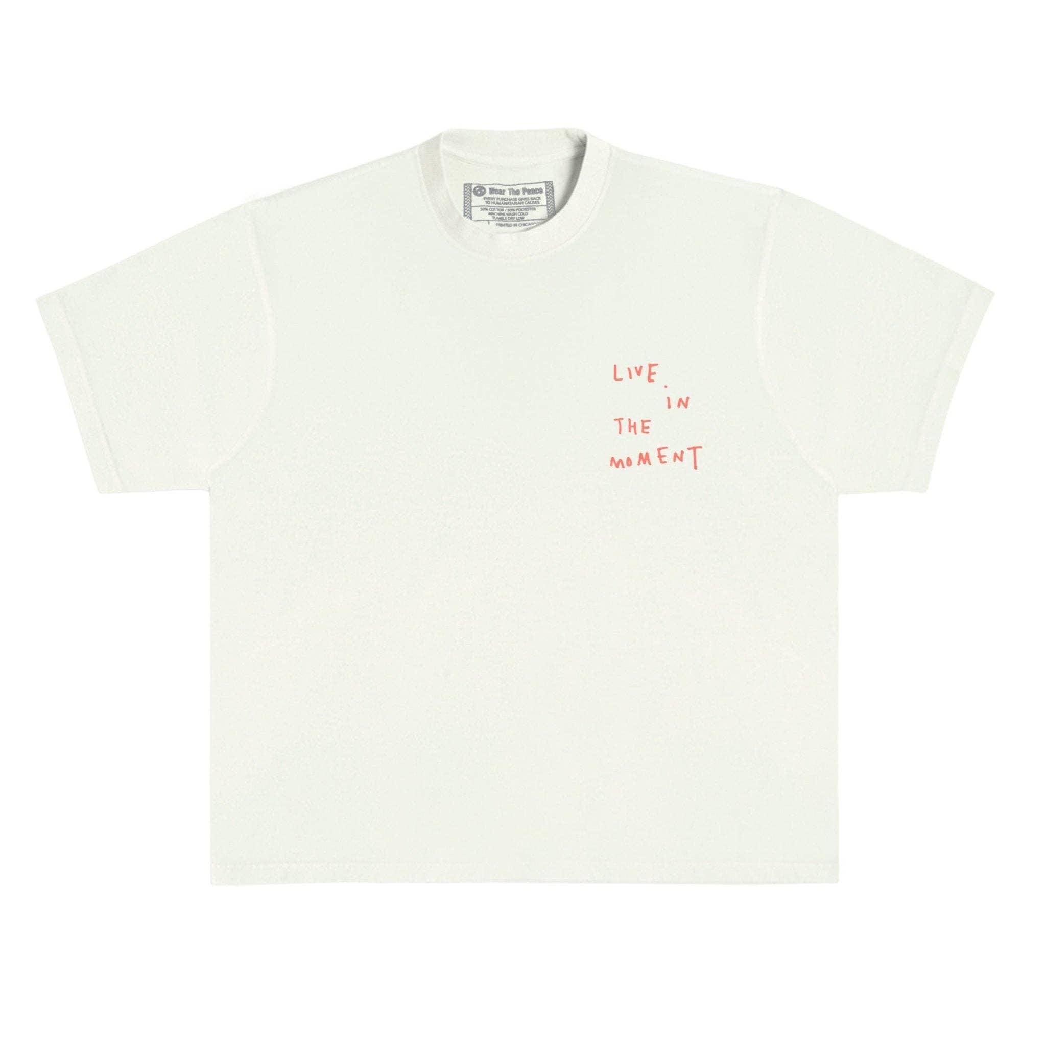 Wear The Peace - Live In The Moment Heavyweight Tee