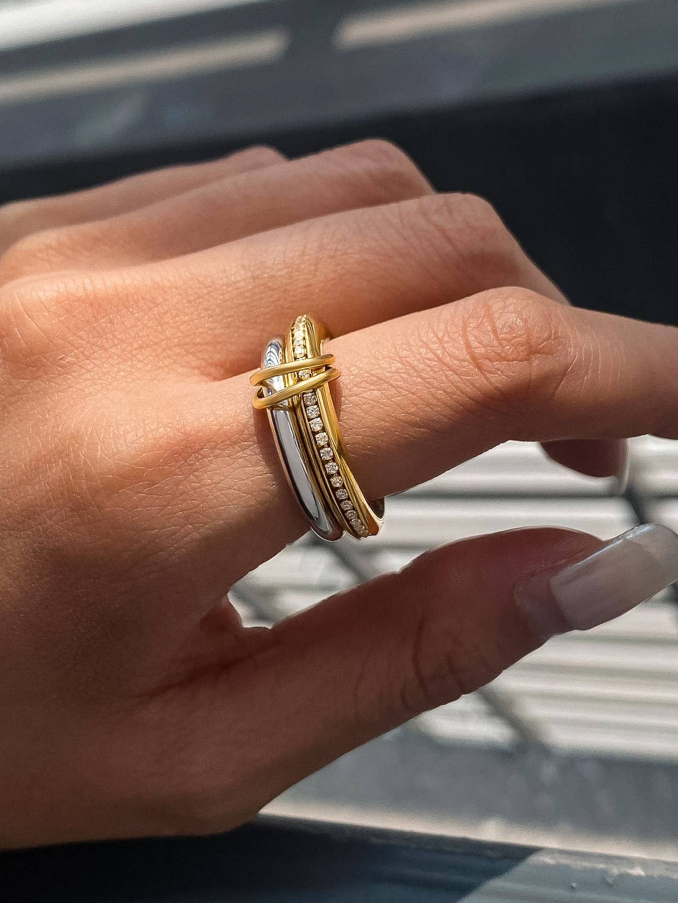 Flânerie- Bayard Multi Stack Ring