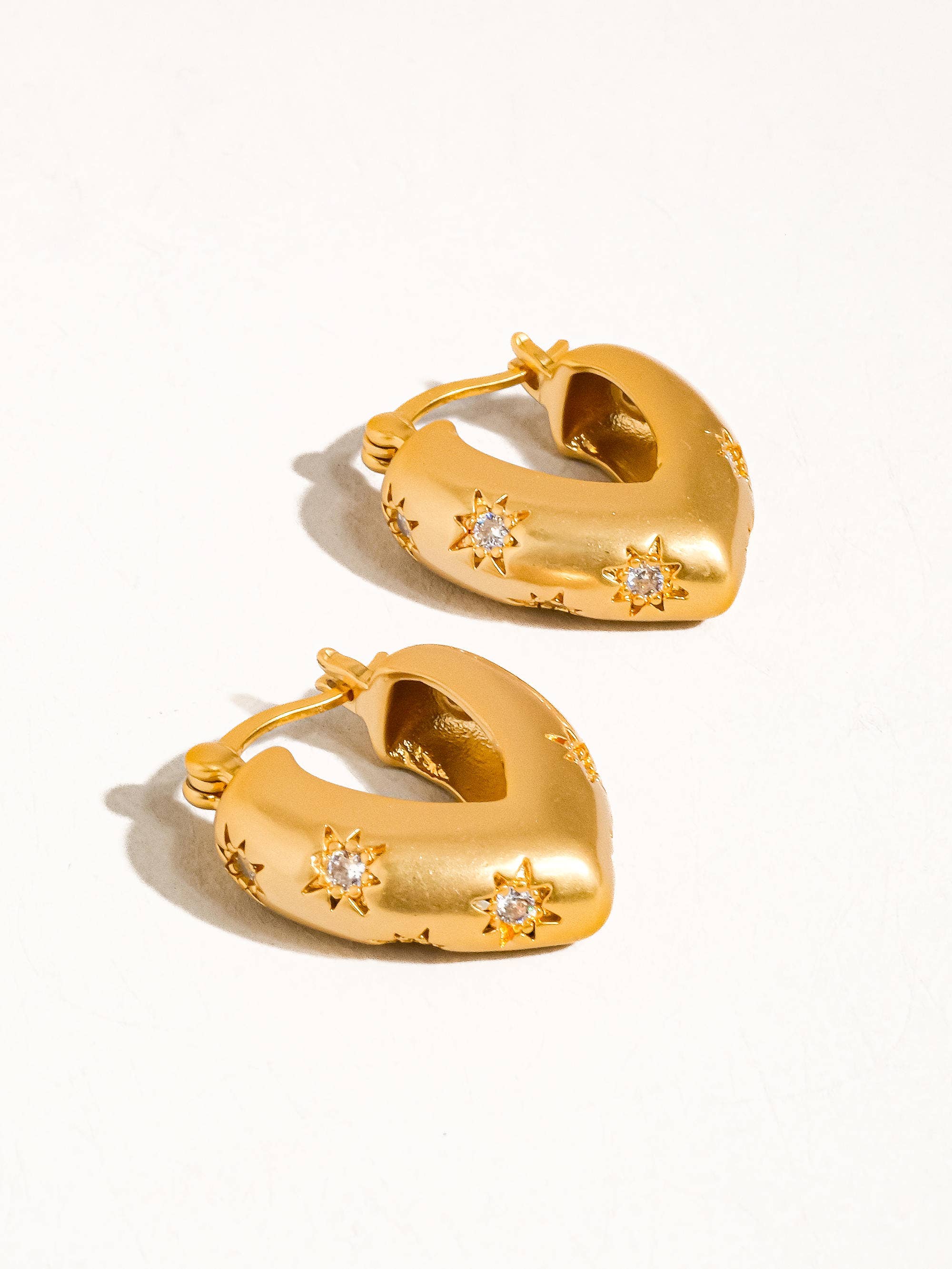 Flânerie - Desi Gold Star Earrings