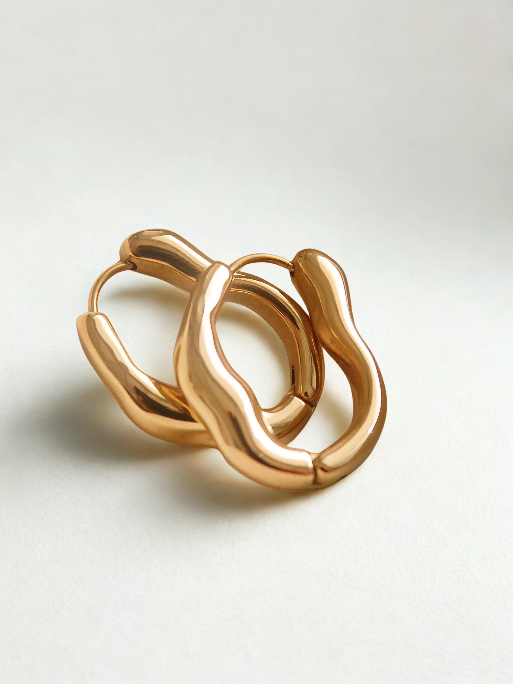 Flânerie - Darcy Oval Hoop Earrings