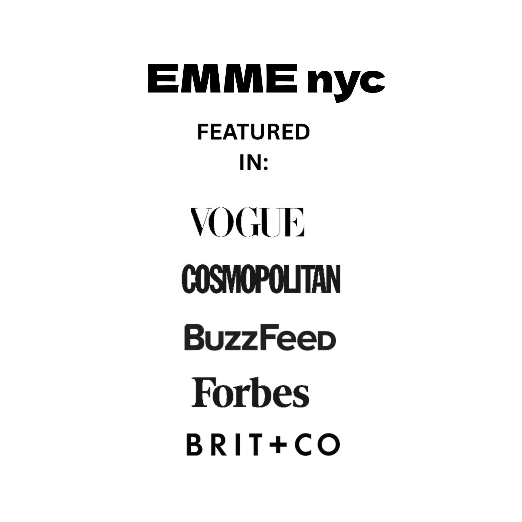 List of magazine and website publication names and brands 