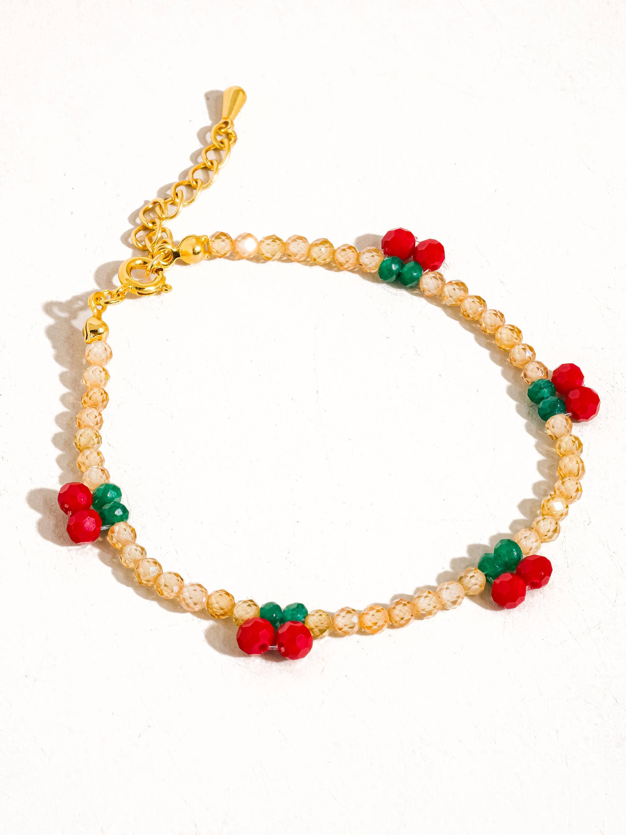 Flânerie - Quentin Handmade Cherry Bracelet