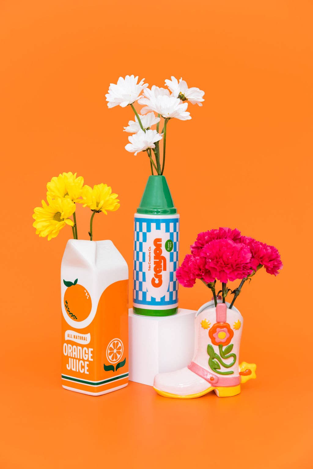 Rise and Shine Orange Juice Vase by Ban.Dō