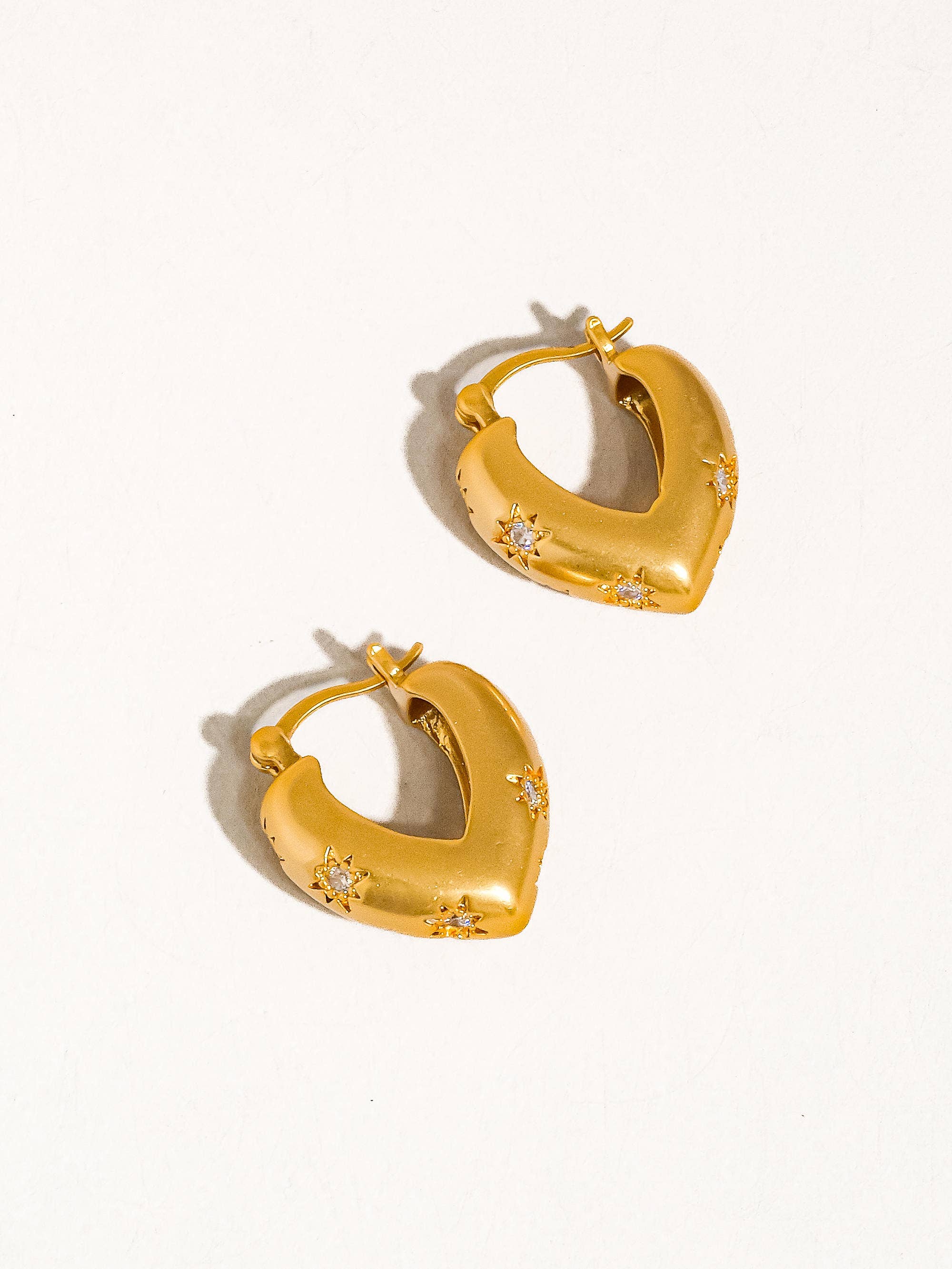 Flânerie - Desi Gold Star Earrings