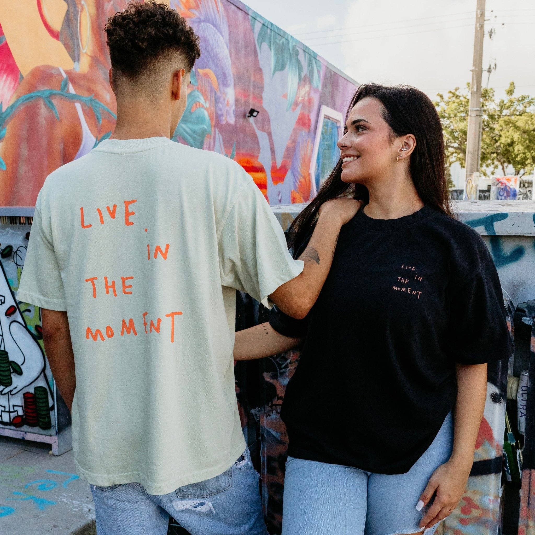Wear The Peace - Live In The Moment Heavyweight Tee