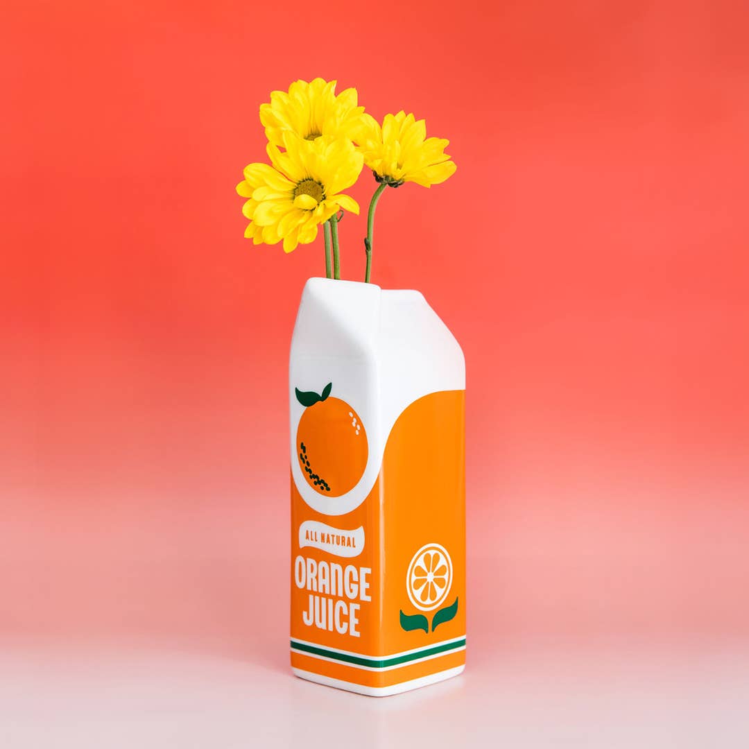 Rise and Shine Orange Juice Vase by Ban.Dō