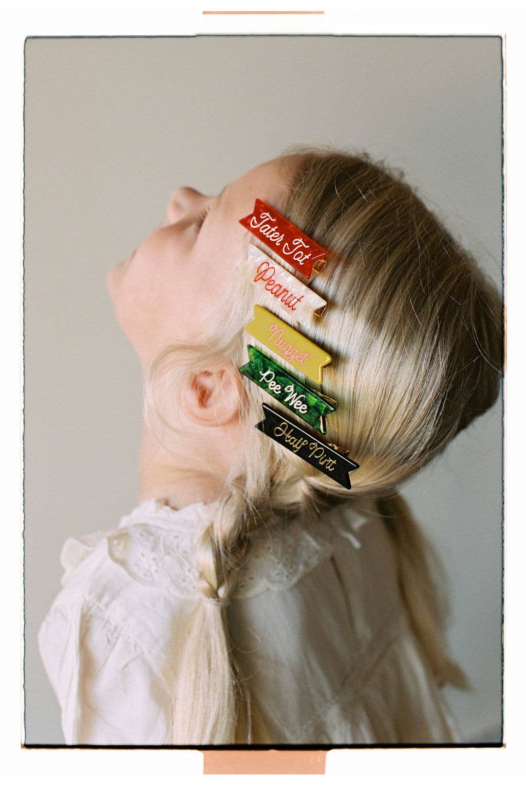 Eugenia - Peanut Hair Clip
